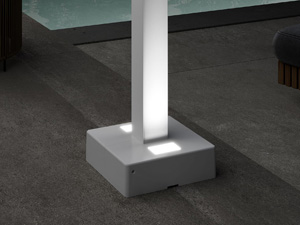 markilux style osvetleni sloupky uplight